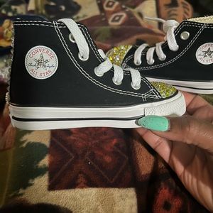 Custom blinged out sneaks